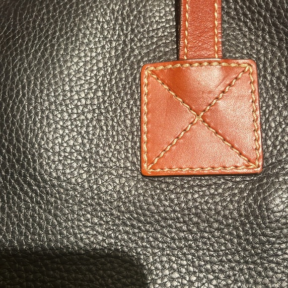 Downey and Bourke black leather tote - Picture 6 of 8